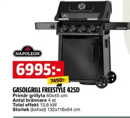 Bauhaus Gasolgrill freestyle 425D erbjuda