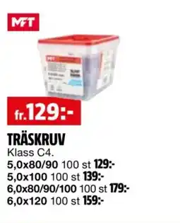 Bauhaus Träskruv erbjuda