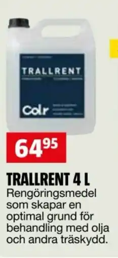 Bauhaus Trallrent erbjuda