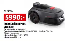 Bauhaus Robotgräsklippare Viax 600 erbjuda