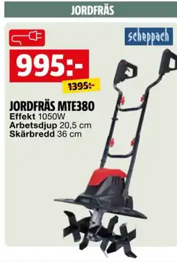 Bauhaus Jordfräs MTE380 erbjuda