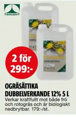 Bauhaus Ogräsättika dubbelverkande 12% erbjuda