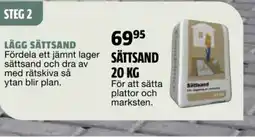Bauhaus Sättsand erbjuda