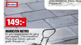 Bauhaus Marksten metro erbjuda