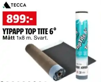 Bauhaus Ytpapp Top tite 6° erbjuda