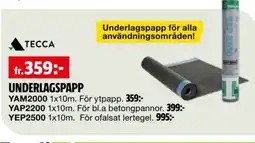Bauhaus Underlagspapp erbjuda