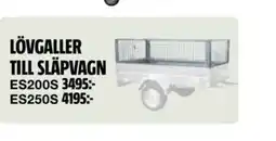 Bauhaus Lövgaller till släpvagn erbjuda