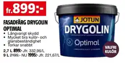 Bauhaus Fasadfärg Drygolin optimal erbjuda