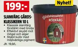 Bauhaus Slamfärg Gårds- klassikern erbjuda