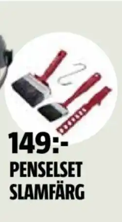 Bauhaus Penselset slamfärg erbjuda