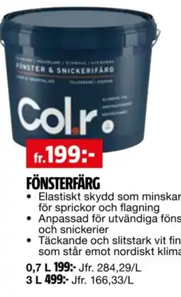 Bauhaus Fönsterfärg erbjuda