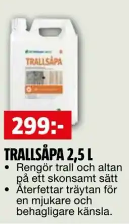 Bauhaus Trallsåpa erbjuda