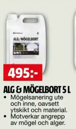 Bauhaus Alg & Mögelbort erbjuda
