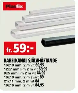 Bauhaus Kabelkanal självhäftande erbjuda