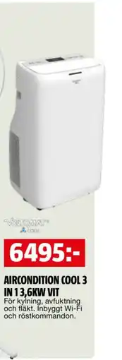Bauhaus Aircondition cool 3 in 13,6kw vit erbjuda