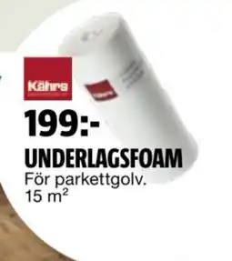 Bauhaus Underlagsfoam erbjuda