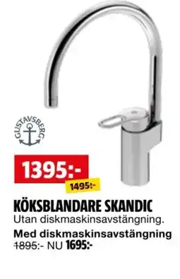 Bauhaus Köksblandare skandic erbjuda