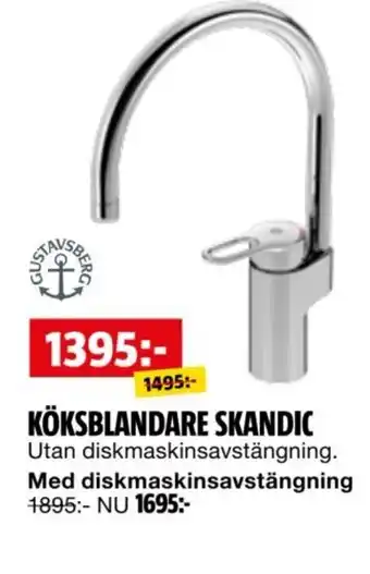 Bauhaus Köksblandare skandic erbjuda