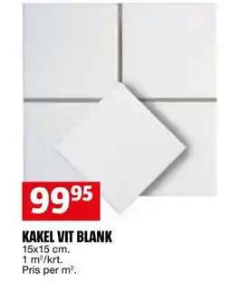 Bauhaus Kakel vit blank erbjuda