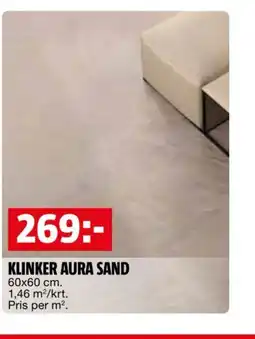 Bauhaus Klinker Aura sand erbjuda