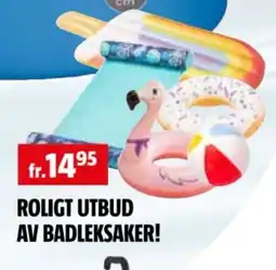 Bauhaus Roligt utbud av badleksaker! erbjuda