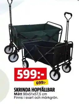 Bauhaus Skrinda hopfällbar erbjuda