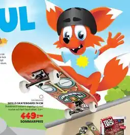 Lekia SKILLS SKATEBOARD 74 CM erbjuda