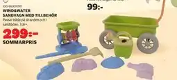 Lekia WIND&WATER SANDVAGN MED TILLBEHÖR erbjuda
