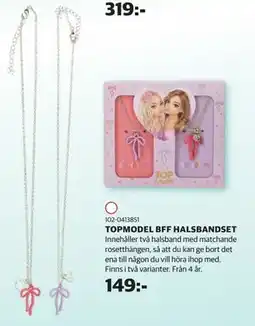Lekia TOPMODEL BFF HALSBANDSET erbjuda