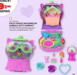 Lekia POLLY POCKET WATERMELON GUMBALL KITTY COMPACT erbjuda