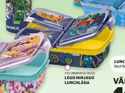 Lekia LEGO NINJAGO LUNCHLÅDA erbjuda