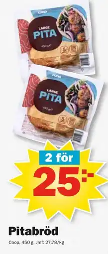 Pekås Pitabröd erbjuda