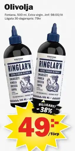 Pekås Olivolja erbjuda