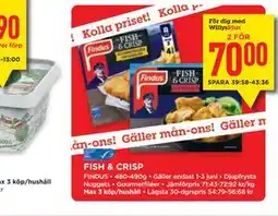 Willys FISH & CRISP, Medlemspris erbjuda