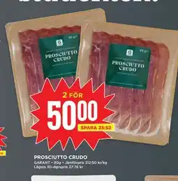 Willys PROSCIUTTO CRUDO erbjuda
