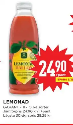 Willys LEMONAD erbjuda