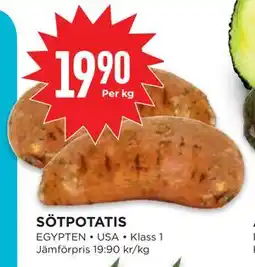 Willys SÖTPOTATIS erbjuda