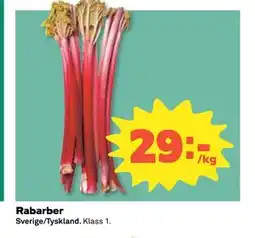 Coop Daglivs Rabarber erbjuda