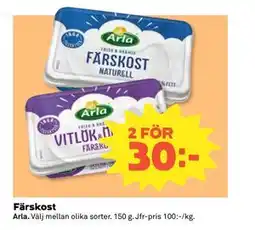 Coop Daglivs Färskost erbjuda
