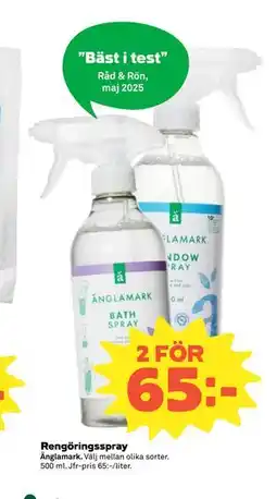 Coop Daglivs Rengöringsspray erbjuda