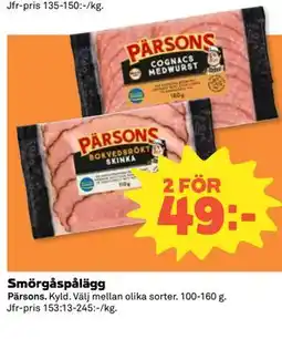 Coop Daglivs Smörgåspålägg erbjuda