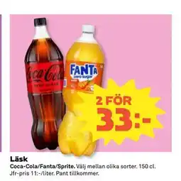 Coop Daglivs Läsk erbjuda