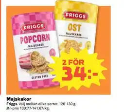 Coop Daglivs Majskakor erbjuda