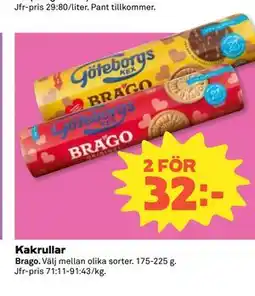 Coop Daglivs Kakrullar erbjuda
