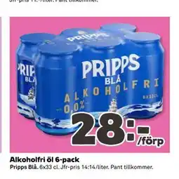 Coop Daglivs Alkoholfri öl 6-pack erbjuda