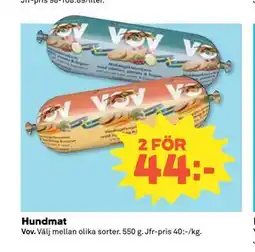 Coop Daglivs Hundmat erbjuda