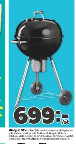 Coop Daglivs Klotgrill 57 cm erbjuda