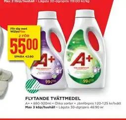 Willys Hemma FLYTANDE TVÄTTMEDEL, Medlemspris erbjuda