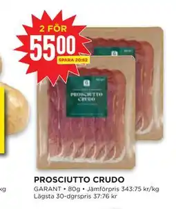 Willys Hemma PROSCIUTTO CRUDO erbjuda