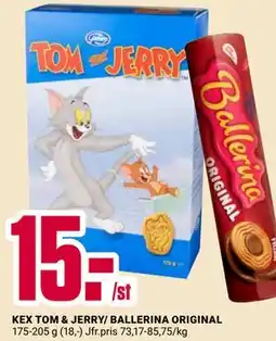 ÖoB KEX TOM & JERRY/ BALLERINA ORIGINAL erbjuda